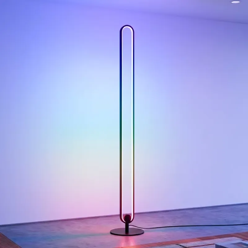 Interior Design Exhibition - Lampada da Terra LED Moderna in