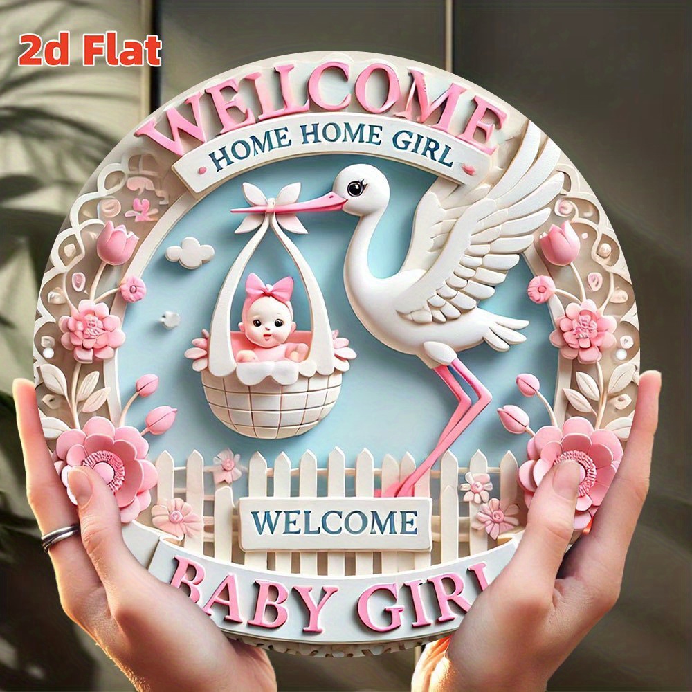 Interior Design Studio - Decorazione da parete circolare Welcome Home
