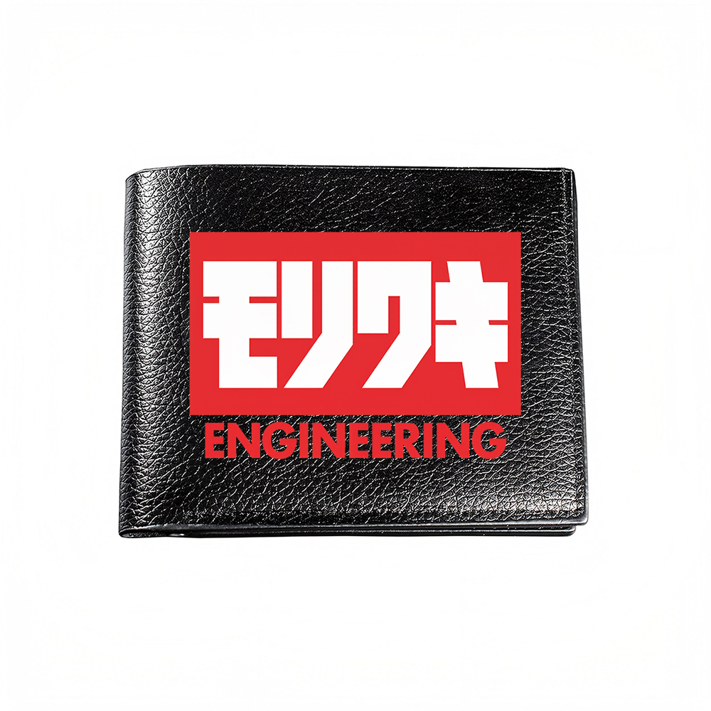 Engineering And Interior Design - Portafoglio da Uomo con Logo Mojoki