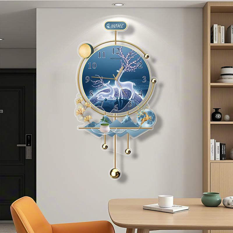 Interior Design Quiet Luxury - Movimento Sweep Orologio da parete Zen