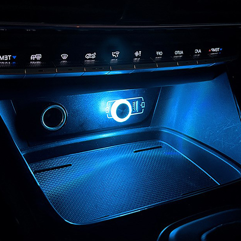 Interior Design Icon - Lampada ambientale USB portatile per Auto