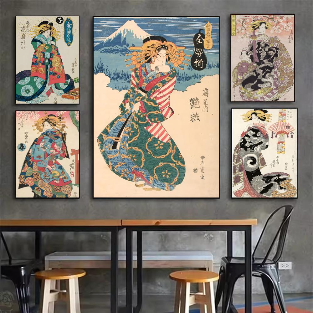 Poster geisha giapponese retrò - Interior Design Minimalist recensione e prezzo