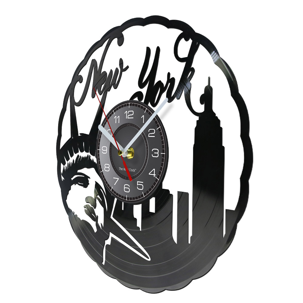 Orologio da Parete in Vinile V - Interior Design Nyc recensione e prezzo