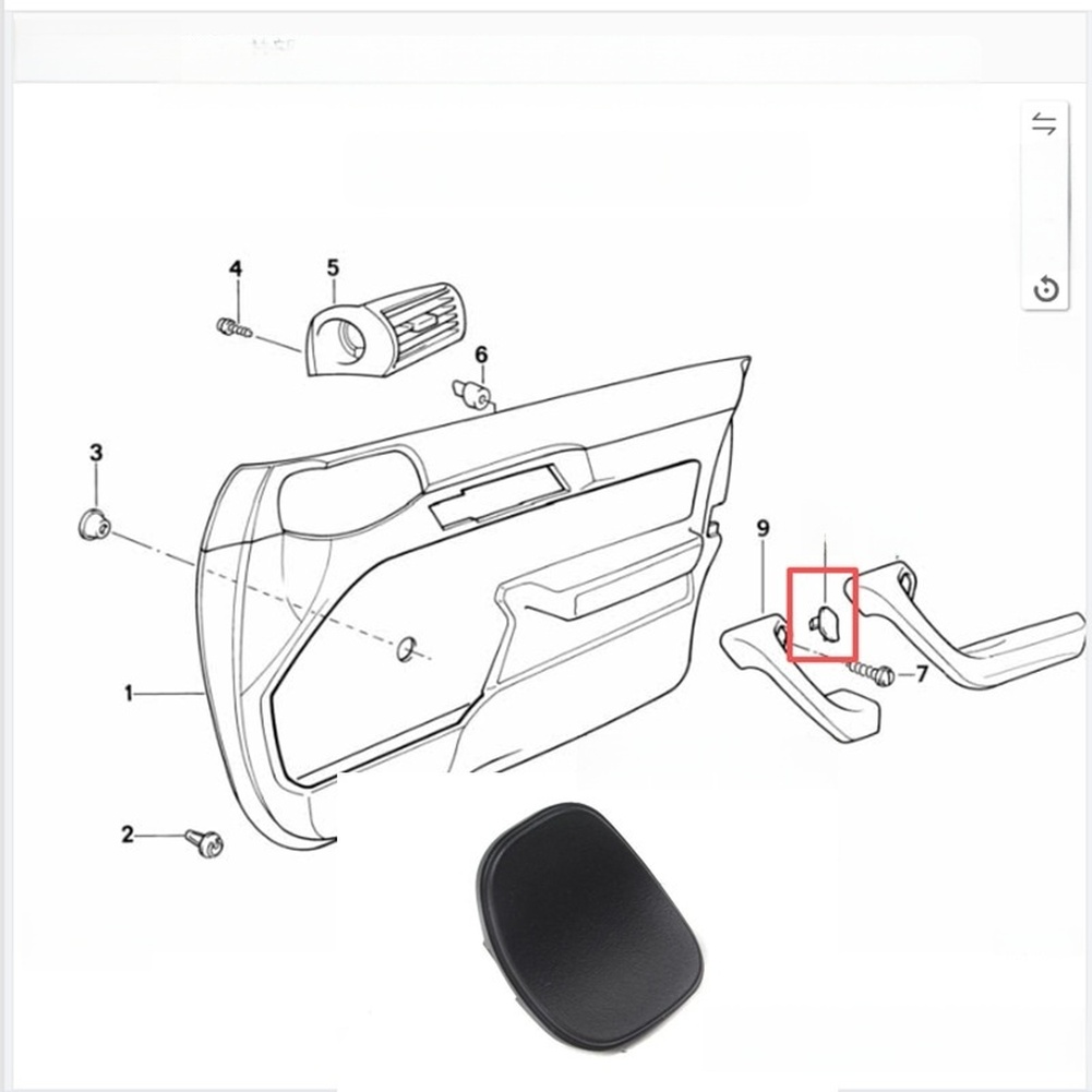 Maniglia Interna per Portiera  - Engineering And Interior Design recensione e prezzo