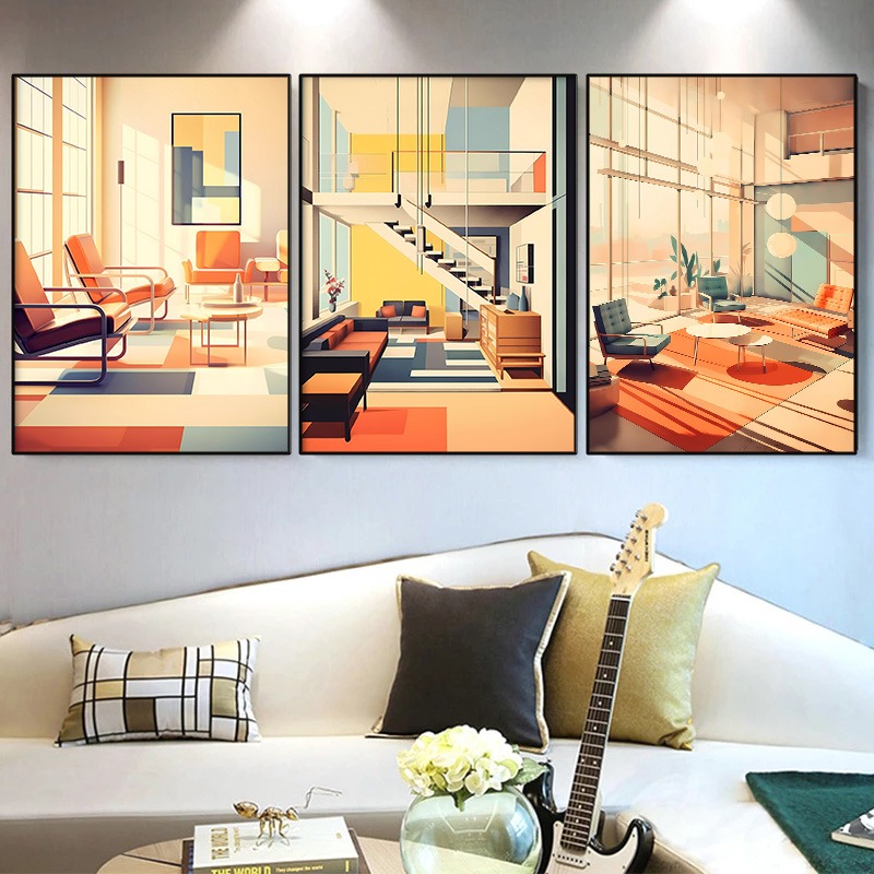Poster Architettonico Vintage  - Interior Design Studio recensione e prezzo