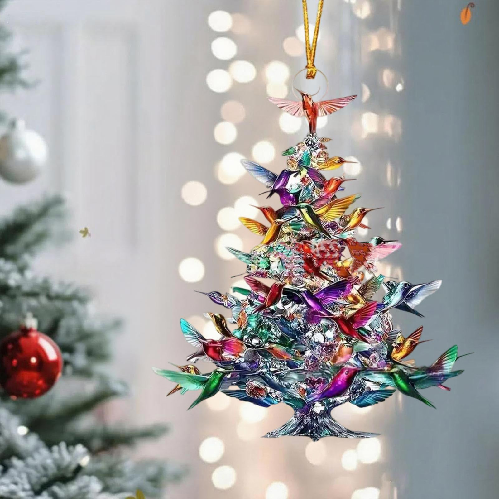 Ornamenti per uccelli in acril - Interior Design Xmas recensione e prezzo