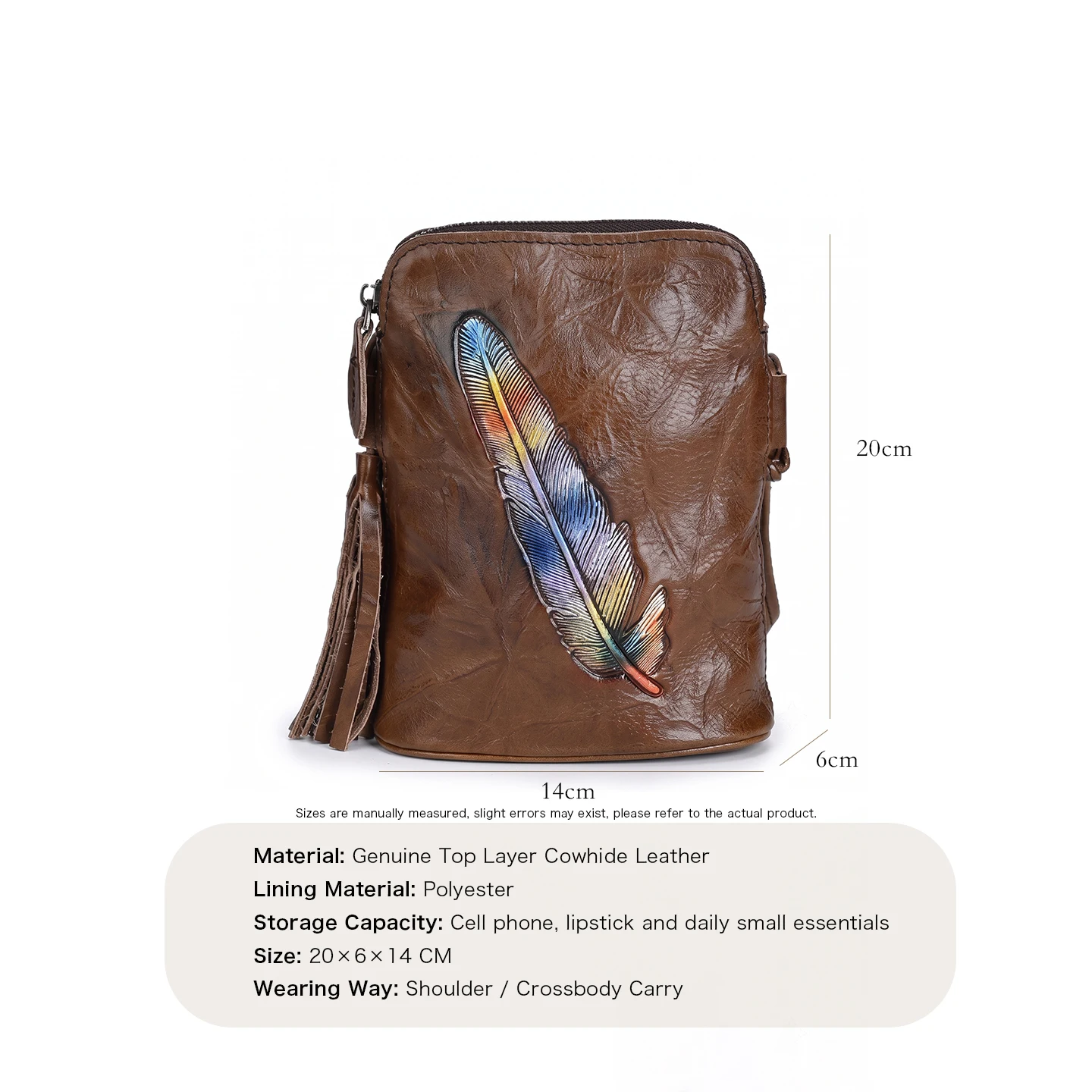 Borsa a Tracolla Mini in Vera  - Interior Design Minimalist recensione e prezzo