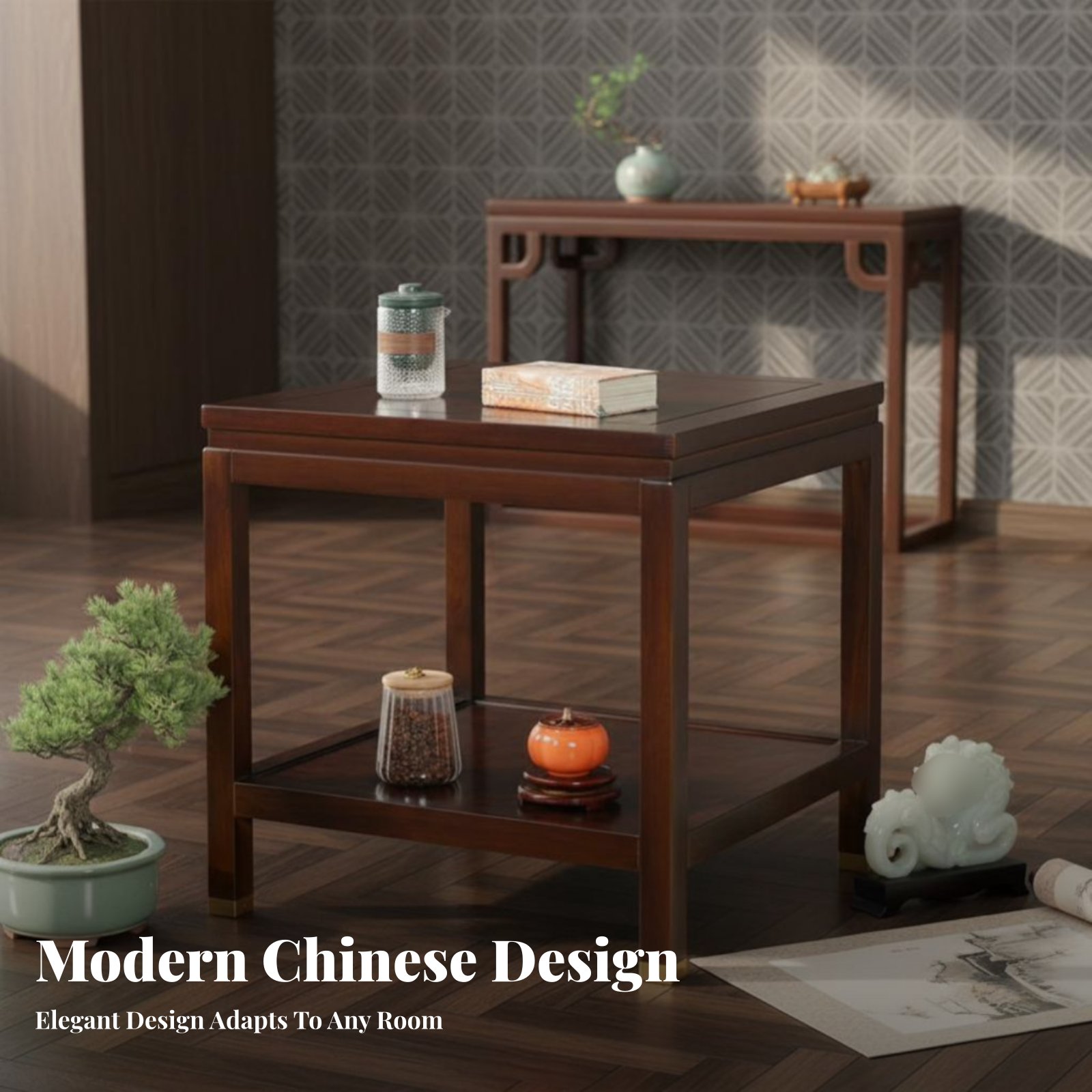 Tavolo Quadrato a Due Livelli  - Interior Design Minimalist recensione e prezzo