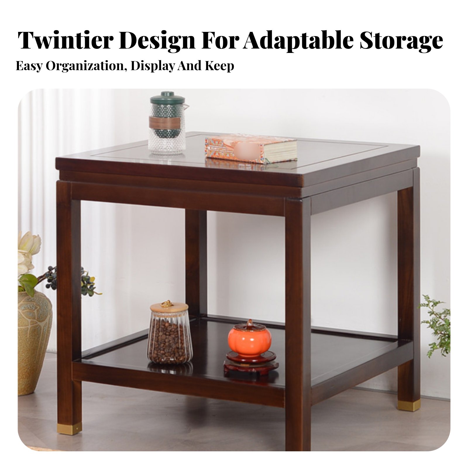 Tavolo Quadrato a Due Livelli  - Interior Design Minimalist recensione e prezzo