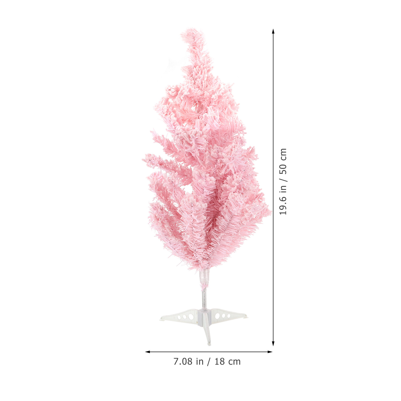 1 Pezzo Albero di Natale Rosa  - Interior Design Xmas recensione e prezzo
