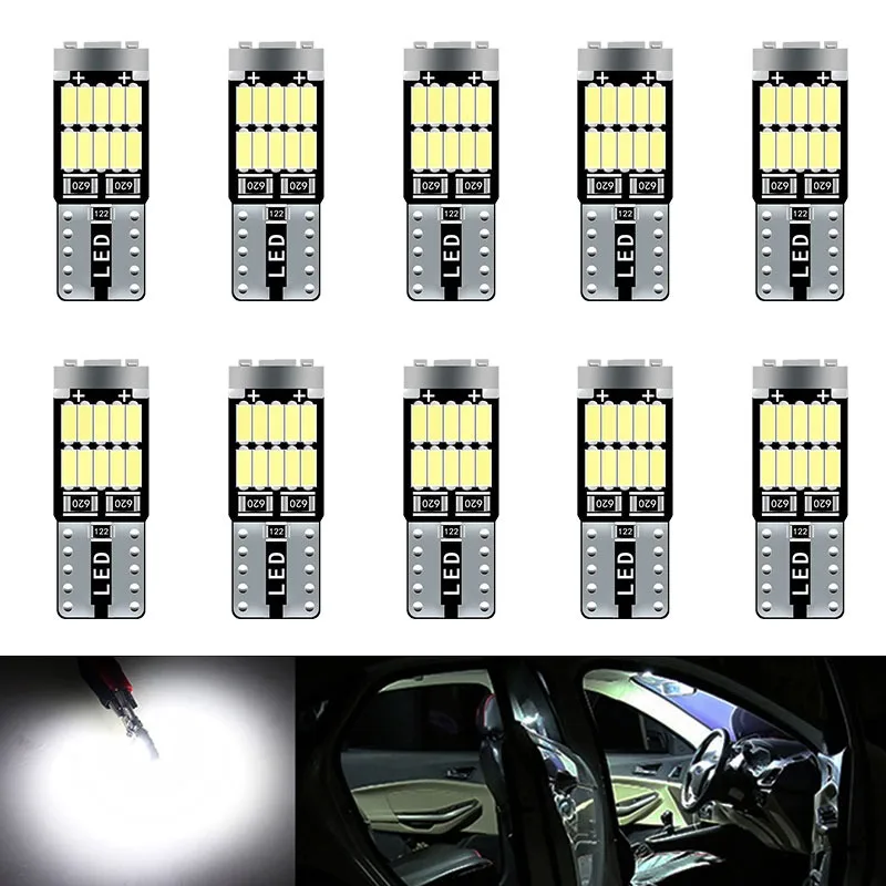 10 pz T10 W5W 194 501 Led Canb - Interior Design Icon recensione e prezzo